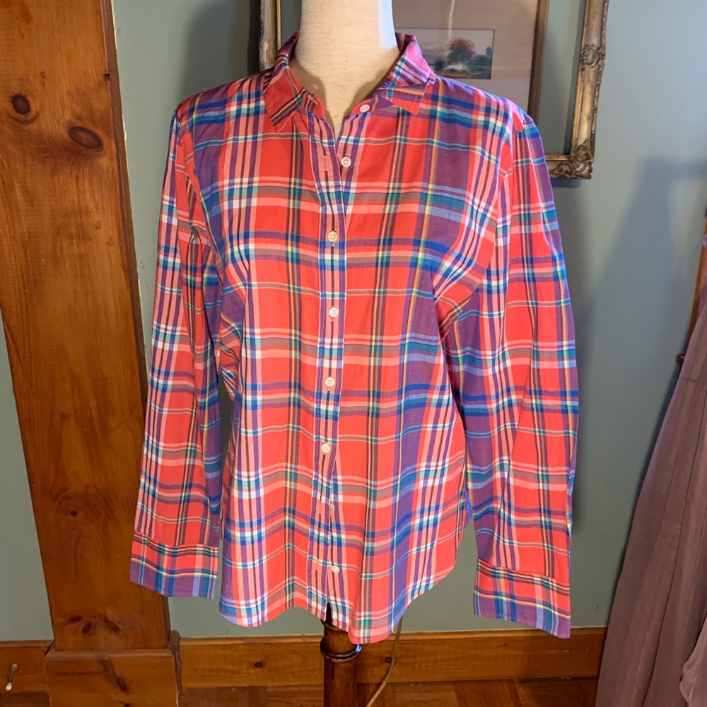 J. Crew Perfect Fit Linen Shirt